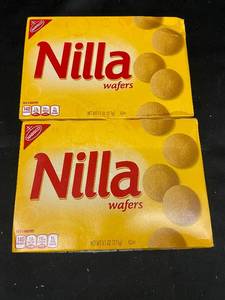 lot 364 image: K - Two Boxes of Nilla Wafers - 11oz Each, Best By 032025