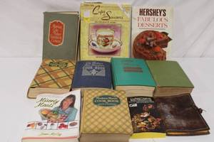 lot 219 image: Collection of Vintage Cookbooks and Recipe Books