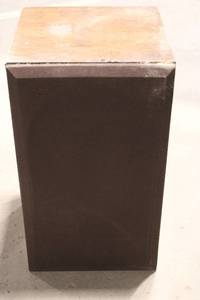 lot 254 image: Used Vintage Speaker Cabinet with Wood Finish
