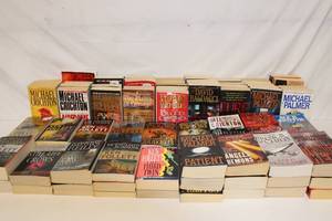 lot 262 image: Large Lot of Paperback Novels by Various Authors