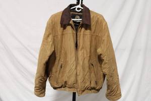 lot 280 image: Weatherproof Mens Medium Brown Jacket with Fleece Lining - Size Large