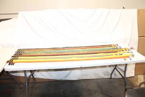 lot 325 image: Collection of Martial Arts Belts in Various Colors and Ranks