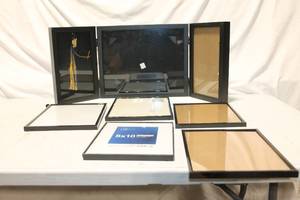lot 338 image: Set of Black Document or Photo Frames, 8x10 Size