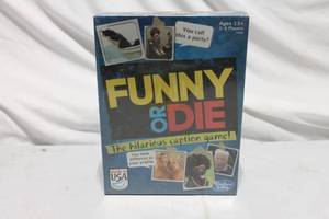 lot 343 image: Funny or Die Caption Game - Brand New and Sealed