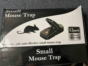 12 Pack of Small Mouse Traps