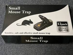 12 Pack of Small Mouse Traps