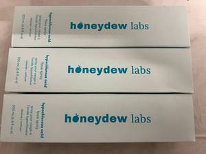 3 Bottles of Honeydew Labs Hypochlorous Acid