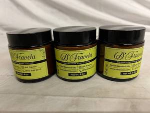 3 Bottles of D Fravela Magnesium Body Lotion