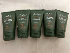 5 Bottles of Shea Moisture Full Beard Detangler