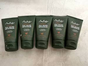 5 Bottles of Shea Moisture Full Beard Detangler