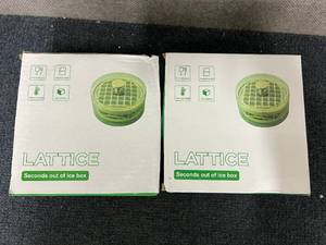 2 Lattice Ice Molds