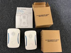 2 Plug In Ultrasonic Pest Repellers
