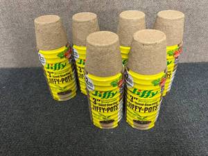 6 x 12ct Pack of Jiffy 3 Seed Starters