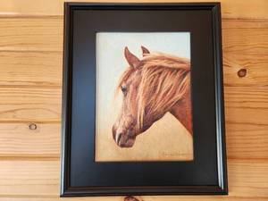 lot 67 image: Adeline Halvorson Oil on Board