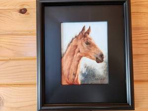 lot 68 image: Adeline Halvorson Oil on Board
