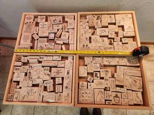 lot 10 image: Rubber Stamps #1