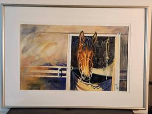 lot 25 image: Michaelin Otis Watercolor