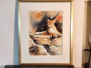 lot 34 image: Michaelin Otis Watercolor