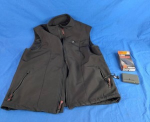 lot 198 image: ActionHeat Mens 5V Battery Heated Vest Size L Black
