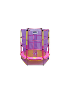 lot 219 image: Bounce Galaxy 60 Indoor Mini Trampoline with Safety Net Enclosure
