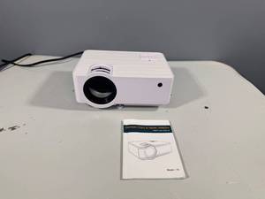 lot 62 image: LED Projector Model T6 with User Manual