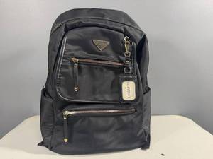 lot 63 image: Ellen Tracy Black Backpack with Multiple Compartments and Pockets