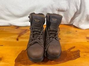 lot 90 image: Mens Georgia Boot 6 Non-Metallic Lace-Up Work Boots - Size 13