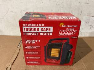 lot 237 image: Mr. Heater Brand Portable Buddy 9,000 BTU Outdoor Camping Liquid Propane Heater