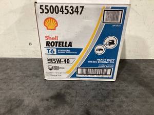 lot 611 image: LOT OF 3 Shell Rotella T-6 Synthetic Extreme Temperature Heavy Duty Diesel Engine Oil 1 Gallon Bottles