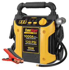 lot 131 image: EverStart Maxx 1000 Amp Jump Starter & Air Compressor