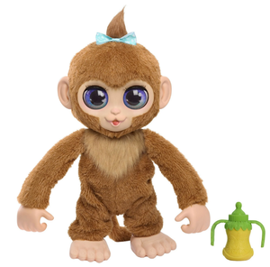 lot 357 image: furReal Peanut the Playful Monkey Interactive Toy Kids Toys