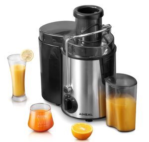 lot 375 image: Juicer Machines, 3 Wide Mouth Centrifugal Juicer with 3 Speed Control for Whole Fruit and Vegetables