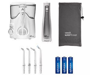 lot 379 image: Waterpik Ultra Plus and Cordless Freedom Water Flosser