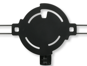 lot 486 image: RCA Multi-Directional Amplified Outdoor or Attic HDTV Antenna - up to 80-mile Range