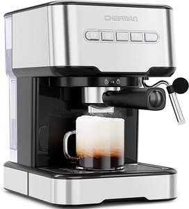 lot 628 image: Chefman 6-in-1 Espresso Machine with Steam Wand