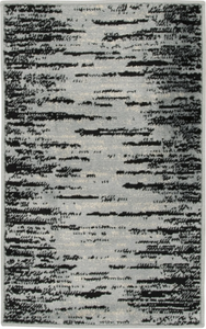 lot 641 image: Mainstays Black Lines Modern Abstract 3pc Indoor Rug Set