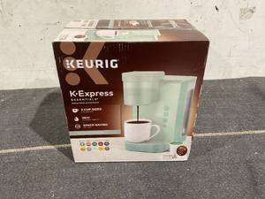lot 142 image: Keurig K-Express Essentials Single-Serve K-Cup Pod Coffee Maker