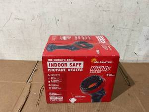 lot 243 image: Mr. Heater Brand, 3,800 BTU Little Buddy Portable Radiant Propane Heater