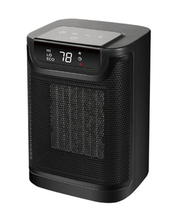 lot 163 image: LOT OF 2 Soleil Digital Ceramic Heater 1500W, Space Heaters for Inside, Portable Electric Heater for Home
