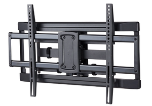 lot 167 image: Onn. Full Motion TV Wall Mount for 50 to 86 TVs, up to 15° Tilting