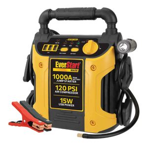 lot 174 image: EverStart Maxx 1000 Amp Jump Starter & Air Compressor