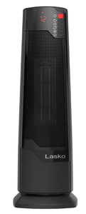 lot 177 image: Lasko 22 1500W Oscillating Ceramic Tower Space Heater with Remote