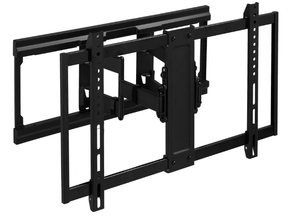 lot 194 image: Onn. Ultra-slim Full Motion TV Wall Mount for 50 to 86 TVs, up to 20° Tilting