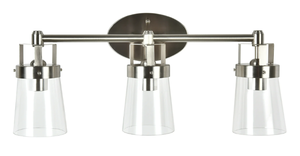 lot 258 image: Better Homes & Gardens 22 Contemporary 3-Head Vanity Light