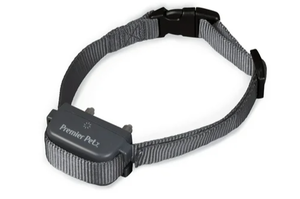 lot 282 image: LOT OF 2 Premier Pet Bark Collar Discourages Barking for All Size Dogs, Adjustable