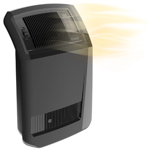 lot 523 image: Lasko 1500W Cyclonic Ceramic Console Electric Space Heater with Timer