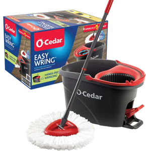 lot 396 image: O-Cedar EasyWring Spin Mop & Bucket System