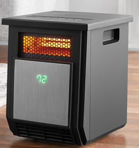 lot 656 image: Mainstays New1500W Electric 4-Element Infrared Cabinet Space Heater