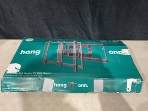 lot 413 image: onn. Ultra-slim Full Motion TV Wall Mount for 50 to 86 TVs