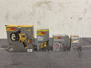 lot 182 image: LOT OF 4 EverStart Tools